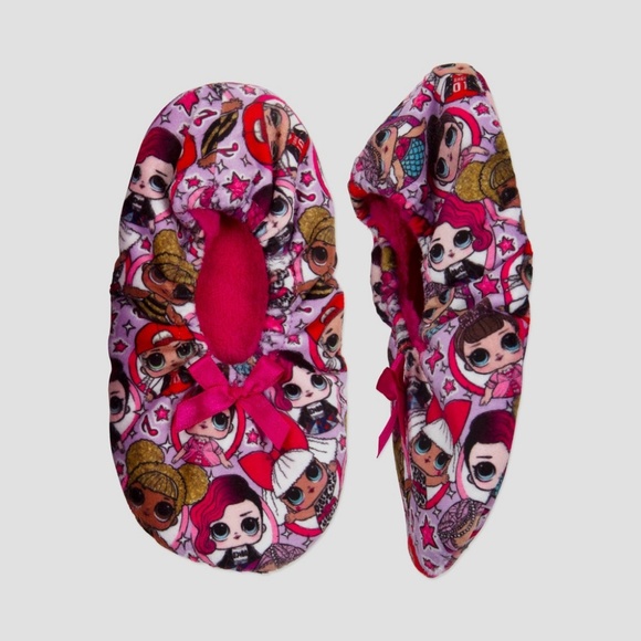 L.O.L Surprise! Little Girl Slipper Socks - Picture 2 of 7